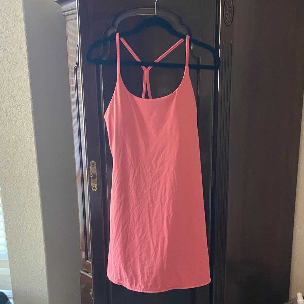 HALARA Coral Pink Mini Dress
